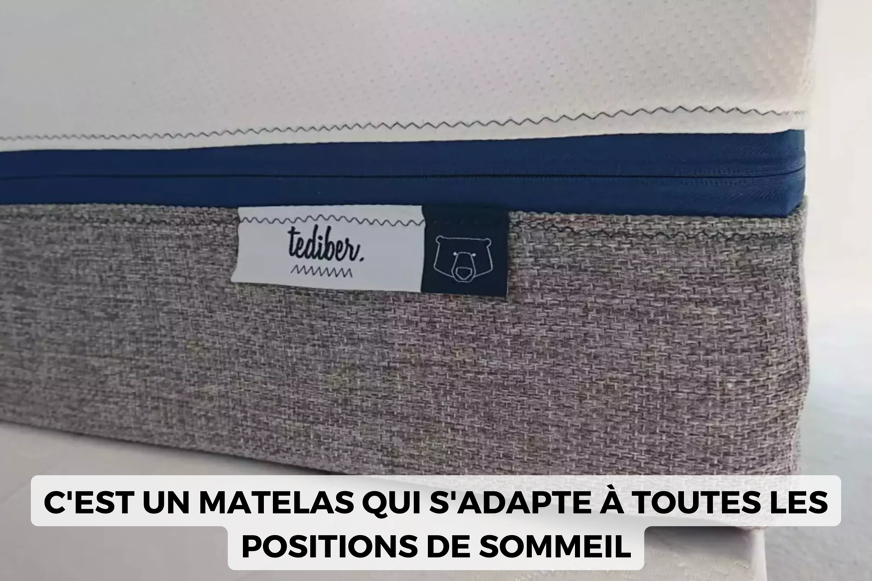 matelas incroyable tediber sommeil
